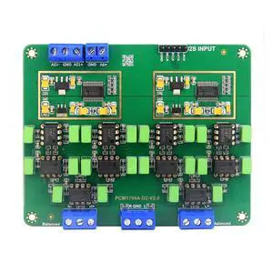 Y3 parallel dual PCM1794A decoding board DAC gold-plated HiFi fever 24Bit 192kHz PCM1794 Y3 parallel dual PCM1794A decoding board DAC gold-plated HiFi fever 24Bit 192kHz PCM1794