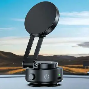 For Magsafe Magnetic Vacuum Car Phone Holder 360° Rotatable Folding ligent Car Mount Magnetic Car Stable Holder For Magsafe Magnetic Vacuum Car Phone Holder 360° Rotatable Folding ligent Car Mount Magnetic Car Stable Holder