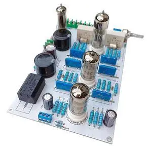 Reference Malan M7 Vacuum tube Preamplifier Board Tube Rectifier 6N2+6N6 Preamp Circuit Board PCB Reference Malan M7 Vacuum tube Preamplifier Board Tube Rectifier 6N2+6N6 Preamp Circuit Board PCB