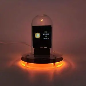 Upgrade Bitcoin Price Tracker Nixie Tube Alarm Clock with Colorful RGB Lights Weather Station DIY Album and GIF Upgrade Bitcoin Price Tracker Nixie Tube Alarm Clock with Colorful RGB Lights Weather Station DIY Album and GIF