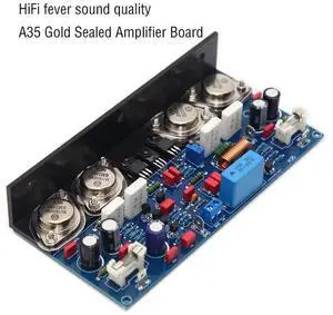 A35 HiFi Amplifier Board l Sealed Tube Fully Discrete High power Pure Post Amplifier Board Adjustable Class A Amp Board A35 HiFi Amplifier Board l Sealed Tube Fully Discrete High power Pure Post Amplifier Board Adjustable Class A Amp Board