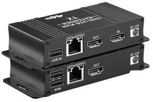USB HDMI KVM Extender Splitter Over Ethernet 1080P 4K 60Hz Extender HDMI USB KVM Extender Splitter HDMI Loop for Mouse Keyboard USB HDMI KVM Extender Splitter Over Ethernet 1080P 4K 60Hz Extender HDMI USB KVM Extender Splitter HDMI Loop for Mouse Keyboard