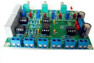 Preamp Electronic 2 Way Crossover Board Audio Speaker Frequency Divider Board 72hz-7230hz Linkwitz-Riley Home Theater Preamp Electronic 2 Way Crossover Board Audio Speaker Frequency Divider Board 72hz-7230hz Linkwitz-Riley Home Theater