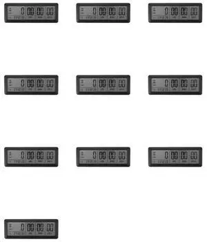 10X Big Digital Countdown Days Timer Clock - 999 Days Count Down Clock Timer For Graduation Kitchen (Black) 10X Big Digital Countdown Days Timer Clock - 999 Days Count Down Clock Timer For Graduation Kitchen (Black)