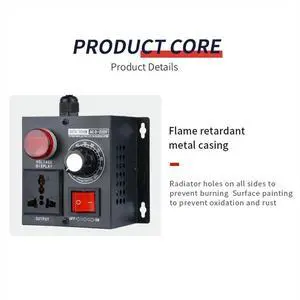 Variable Voltage Regulator 5000W Speed Temperature Light Voltage Uelatic Pressure Controller UK Plug Variable Voltage Regulator 5000W Speed Temperature Light Voltage Uelatic Pressure Controller UK Plug