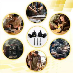 Diamond Core Drill Bit Set, 10 PCS Brazed Hole Saw for Tile, Granite, Marble, and More Diamond Core Drill Bit Set, 10 PCS Brazed Hole Saw for Tile, Granite, Marble, and More