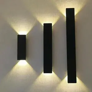 LED Indoor Outdoor Wall Lamps Up and Down Wall Lights Living ROOM Bedroom Wall Scorce Waterproof Ambient Fixtures 12W B LED Indoor Outdoor Wall Lamps Up and Down Wall Lights Living ROOM Bedroom Wall Scorce Waterproof Ambient Fixtures 12W B