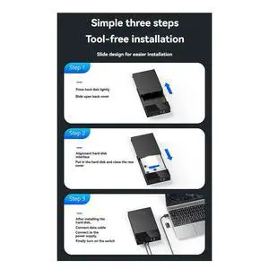 USB 3.0 to 3.5inch SATA Drive Docking Station External Hard Disk Enclosure for 3.5 2.5 Inch SATA SSD HDD 20TB US Plug USB 3.0 to 3.5inch SATA Drive Docking Station External Hard Disk Enclosure for 3.5 2.5 Inch SATA SSD HDD 20TB US Plug
