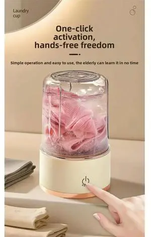 Laundry Cup Free Installation Mini Underwear Washing Machine Small Socks Underwear Machine Laundry Cup Free Installation Mini Underwear Washing Machine Small Socks Underwear Machine