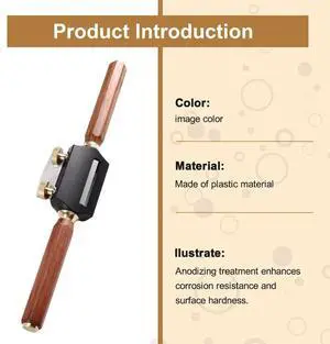 uyuy Adjustable Two Handed Mini Planer Tool,Aluminum Alloy Woodworking Cutting Plane Hexagonal Handle Manual Wood Planer A uyuy Adjustable Two Handed Mini Planer Tool,Aluminum Alloy Woodworking Cutting Plane Hexagonal Handle Manual Wood Planer A