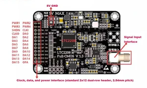LTC2208 High-Speed ADC Module with 130M Sampling Rate and Single-Channel 16-Bit High Precision LTC2208 High-Speed ADC Module with 130M Sampling Rate and Single-Channel 16-Bit High Precision