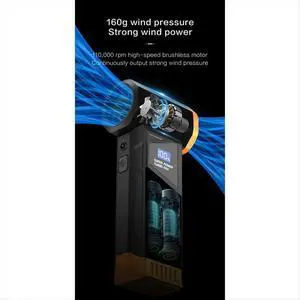 Super Powerful Turbo Air Blower-110000RPM Turbo Fan,- Brushless Motor,4 Speed LED Light, Snow Blower Super Powerful Turbo Air Blower-110000RPM Turbo Fan,- Brushless Motor,4 Speed LED Light, Snow Blower