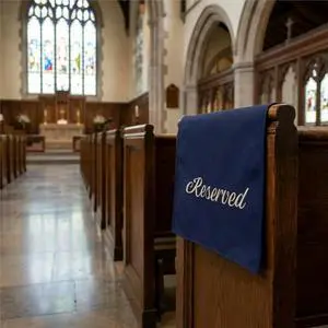 12 Pieces Reserved Seating Signs for Chairs 22 Inch Reserved Signs for Church Pews Cloth Placeholder for Restaurant A 12 Pieces Reserved Seating Signs for Chairs 22 Inch Reserved Signs for Church Pews Cloth Placeholder for Restaurant A