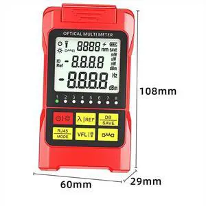 Fiber Optic Optical Power Meter 15mW RJ45 Tester+Wire Tracker -70-+10dbm Optical Multimeter Network Attenuation Tester Fiber Optic Optical Power Meter 15mW RJ45 Tester+Wire Tracker -70-+10dbm Optical Multimeter Network Attenuation Tester