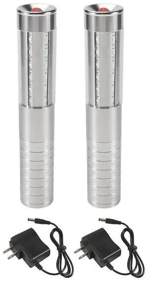 2 Pieces RGB LED Strobe Light Bottle Service Sparklers Stick Reusable Champagne Bottle Handheld for Club Stage US Plug 2 Pieces RGB LED Strobe Light Bottle Service Sparklers Stick Reusable Champagne Bottle Handheld for Club Stage US Plug