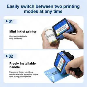 Handheld Mini Inkjet Printer Batch Code Date Number Logo Expiry el Printer With 25 Language Sequencing Inks Handheld Mini Inkjet Printer Batch Code Date Number Logo Expiry el Printer With 25 Language Sequencing Inks