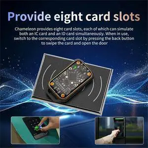 Chameleon Ultra 3rd Generation Access Card NFC Reader/Writer, Chameleon Detective Card Copier 125Khz 13.56Mhz Chameleon Ultra 3rd Generation Access Card NFC Reader/Writer, Chameleon Detective Card Copier 125Khz 13.56Mhz