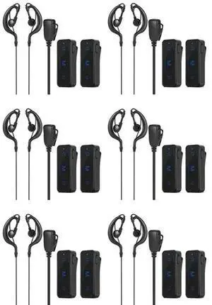 12Pcs Mini Walkie Talkie 400-470Mhz 2-Way Radio 3W Earpiece Headset Earmuff USB Powered 12Pcs Mini Walkie Talkie 400-470Mhz 2-Way Radio 3W Earpiece Headset Earmuff USB Powered
