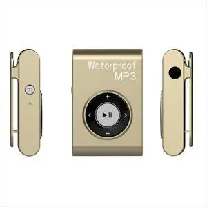 IPX8 Sports Waterproof MP3 Music Player Diving Surf Swimming MP3 Mini Clip MP3 Player FM Radio Waterproof Headphone B IPX8 Sports Waterproof MP3 Music Player Diving Surf Swimming MP3 Mini Clip MP3 Player FM Radio Waterproof Headphone B