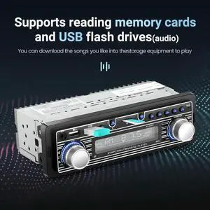 Car Bluetooth MP3 Player, Single Spindle Machine, Car Radio, Dual USB Charging, TF Player Car Bluetooth MP3 Player, Single Spindle Machine, Car Radio, Dual USB Charging, TF Player