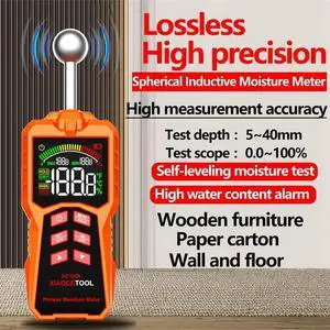 XIAOCETOOL XC167A Pinless Moisture Meter Timber Damp Detector Wall Floor Leak Detector Wood Moisture Meter XIAOCETOOL XC167A Pinless Moisture Meter Timber Damp Detector Wall Floor Leak Detector Wood Moisture Meter