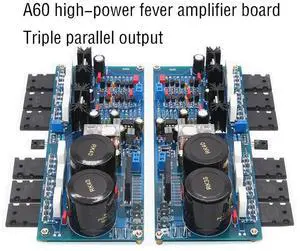 A60 HiFi Power Amplifier Board High-power Class A Class AB Home Amplifier Board tube Professional Audio Accessories A60 HiFi Power Amplifier Board High-power Class A Class AB Home Amplifier Board tube Professional Audio Accessories
