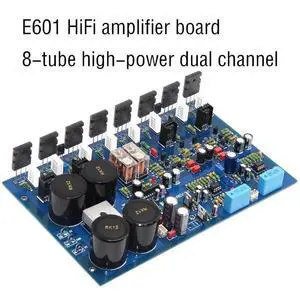 E601 HiFi Amplifier Board High-power 300W Dual Channel Adjustable Class A and Class AB With protection power Amplifier Board E601 HiFi Amplifier Board High-power 300W Dual Channel Adjustable Class A and Class AB With protection power Amplifier Board