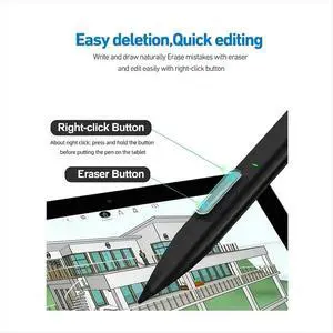For Surface Pro11 MPP2.0 Active Pen 4096 Pressure Sensitivity Stylus for Surface Pro 10 X 9 8 7 6 5/Go 4 3 2 1 +Nib B For Surface Pro11 MPP2.0 Active Pen 4096 Pressure Sensitivity Stylus for Surface Pro 10 X 9 8 7 6 5/Go 4 3 2 1 +Nib B