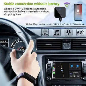 uyuy Wired to Adapter Box 2-in-1 Carplay and Android Auto Mini Box for USB/Type C Dongle Plug and Play Auto Parts uyuy Wired to Adapter Box 2-in-1 Carplay and Android Auto Mini Box for USB/Type C Dongle Plug and Play Auto Parts