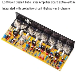 E800 Class AB Pure Rear Amplifier Board Adjustable Class A Dual Channel l Sealed tube HiFi Power Amplifier Board E800 Class AB Pure Rear Amplifier Board Adjustable Class A Dual Channel l Sealed tube HiFi Power Amplifier Board