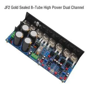 JF2 Power Amplifier Board Dual channel America Gold sealed tube 300W 2.0 HiFi Class A Class AB Amplifier Board JF2 Power Amplifier Board Dual channel America Gold sealed tube 300W 2.0 HiFi Class A Class AB Amplifier Board