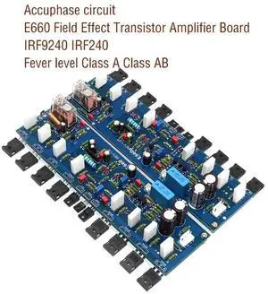 Accuphase E660 Circuit Field Effect Transistor IRF9240 Amplifier Board HiFi Pure Rear Stage Class A Amplifier Board Accuphase E660 Circuit Field Effect Transistor IRF9240 Amplifier Board HiFi Pure Rear Stage Class A Amplifier Board