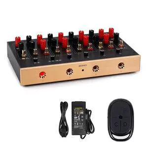 Functional RCA Lotus Audio Switcher Four In One Out Amplifier/Speaker Chooser For Recording Studio/Home/Audition Room Functional RCA Lotus Audio Switcher Four In One Out Amplifier/Speaker Chooser For Recording Studio/Home/Audition Room