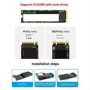 2.5/3.5 Inch HDD M.2 NVME SSD Case Dual Disk Case USB 3.0 Hard Drive Enclosure External Hard Disk Box US Plug 2.5/3.5 Inch HDD M.2 NVME SSD Case Dual Disk Case USB 3.0 Hard Drive Enclosure External Hard Disk Box US Plug