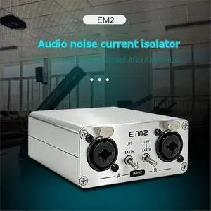 Multi-Functional XLR Audio Isolator Audio Noise Filter Audio Isolator Musical Instrument Balanced Impedance DI Box Multi-Functional XLR Audio Isolator Audio Noise Filter Audio Isolator Musical Instrument Balanced Impedance DI Box