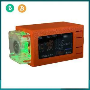 NMMiner Nerdminer V2 Pro Max 390KH/S Solo Lottery Miner Bitcoin Crypto Miner BTC Miner Nerd Miner with RGB Cool Fan NMMiner Nerdminer V2 Pro Max 390KH/S Solo Lottery Miner Bitcoin Crypto Miner BTC Miner Nerd Miner with RGB Cool Fan