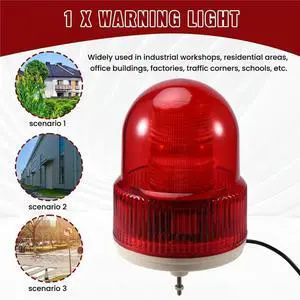Voice Sound and Light Alarm Switch 24v Factory Workshop Vehicle Construction Site Microwave Induction Warning Light Voice Sound and Light Alarm Switch 24v Factory Workshop Vehicle Construction Site Microwave Induction Warning Light