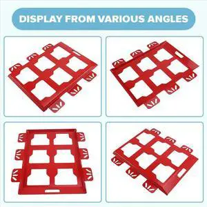 Tool Rack Toolbox Holder Wall-Mounted Toolbox Rack for Tool and Organization Systems Tool Red Tool Rack Toolbox Holder Wall-Mounted Toolbox Rack for Tool and Organization Systems Tool Red