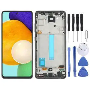 6.33 inch OLED LCD Screen for Galaxy A52 5G SM-A526 Digitizer Full Assembly with Frame Repair Replacement LCD Screen 6.33 inch OLED LCD Screen for Galaxy A52 5G SM-A526 Digitizer Full Assembly with Frame Repair Replacement LCD Screen