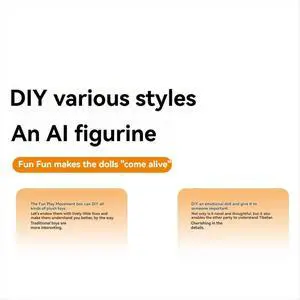 Ai Movement Box AI Box Toy Voice Recognition+AI Conversation Technology 0.71inch Dual-Screen+Camera for DIY AI Doll Ai Movement Box AI Box Toy Voice Recognition+AI Conversation Technology 0.71inch Dual-Screen+Camera for DIY AI Doll