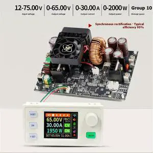 XY-6530S CNC DC Adjustable Regulated Power Supply Constant Voltage and Constant Current Module 65V/30A/2000W XY-6530S CNC DC Adjustable Regulated Power Supply Constant Voltage and Constant Current Module 65V/30A/2000W