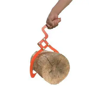 Wood Handle 2 Claw Skidding Tongs Non-Slip Grip, Log Lifting, Handling, Dragging & Carrying Tool (20 in) Wood Handle 2 Claw Skidding Tongs Non-Slip Grip, Log Lifting, Handling, Dragging & Carrying Tool (20 in)