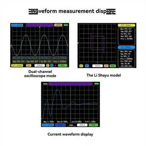 50M SCO2 Dual-Channel Digital Oscilloscope 10Mhz Sampling Rate 2.5 KSA/S Analog Bandwidth PWM Electronic Repair Tool 50M SCO2 Dual-Channel Digital Oscilloscope 10Mhz Sampling Rate 2.5 KSA/S Analog Bandwidth PWM Electronic Repair Tool