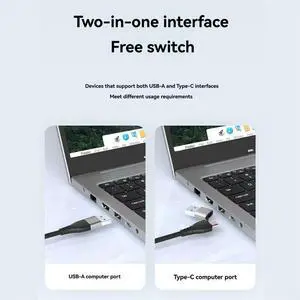 4-in-1 Type-C Docking Station to Dual HDMI-Compatible + USB 3.0 PD Adapter Cable C HUB Converter Screen Mirroring Device 4-in-1 Type-C Docking Station to Dual HDMI-Compatible + USB 3.0 PD Adapter Cable C HUB Converter Screen Mirroring Device