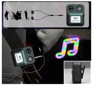in-Ear Monitor System 2.4Ghz IEM System with Transmitter Receiver for Music Studio Live Broadcast in-Ear Monitor System 2.4Ghz IEM System with Transmitter Receiver for Music Studio Live Broadcast