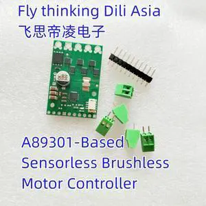 A89301 5357 Based Sensorless Brushless Motor Controller, 50V, 11A A89301 5357 Based Sensorless Brushless Motor Controller, 50V, 11A