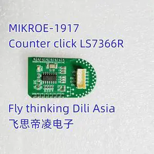 MIKROE-1917 LS7366R Module COUNTER CLICK Development Board MIKROE-1917 LS7366R Module COUNTER CLICK Development Board