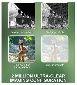 4K 18x HD Outdoor Photo and Video Infrared Night Vision Device Starlight Full-Color Dual-Core Night Vision Device 4K 18x HD Outdoor Photo and Video Infrared Night Vision Device Starlight Full-Color Dual-Core Night Vision Device