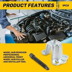 Wheel Hub Remover: Professional Universal Front Wheel Hub Puller and Installer Tool Wheel Hub Remover: Professional Universal Front Wheel Hub Puller and Installer Tool