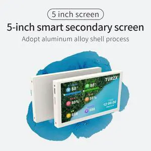 5 Inch IPS Type-C Secondary Screen Dynamic 800x480 LCD Display CPU GPU RAM HDD Monitoring Freely AIDA64 Black 5 Inch IPS Type-C Secondary Screen Dynamic 800x480 LCD Display CPU GPU RAM HDD Monitoring Freely AIDA64 Black